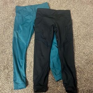 MEMBERS MARK MESH LEGGINGS